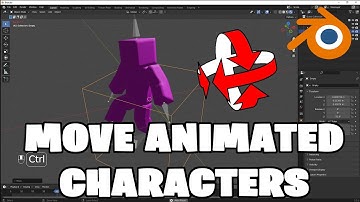 How To Control Positions And Rotations Of Mixamo Animations In Blender #blender3d