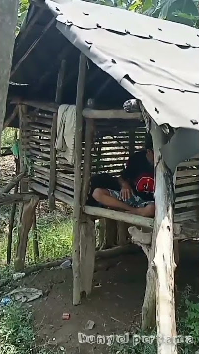 CAMPING DI hutan shalter aman dan nyaman