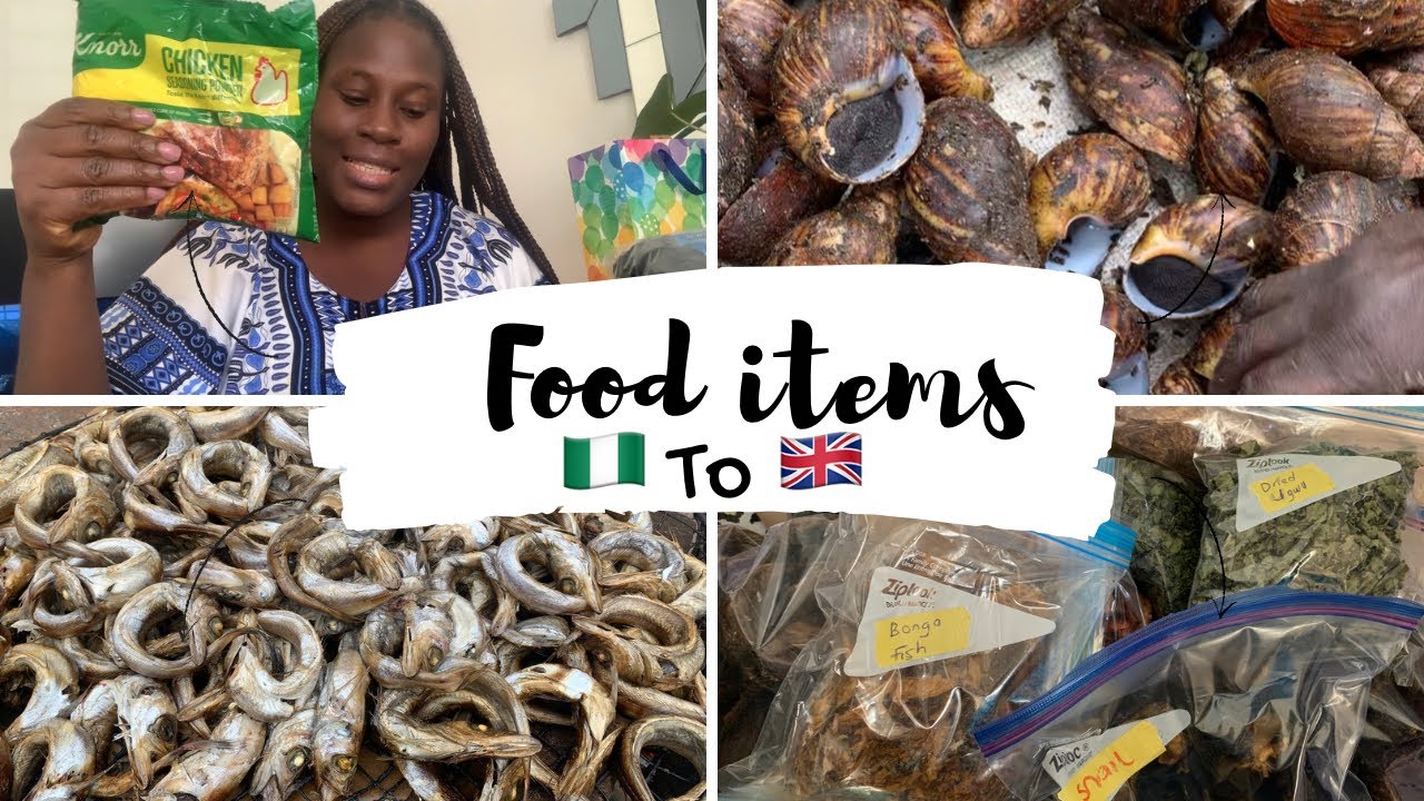 HOW I PACKAGE MY FOOD ITEMS FROM 🇳🇬 TO UK🇬🇧/LAGOS-LONDON 🇬🇧/AFRICAN FOOD IN 🇬🇧