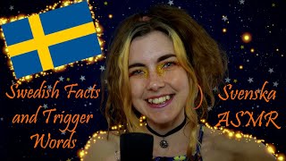 ❤️❤️ Swedish / Svenska ASMR: Whispered Facts and Trigger Words ❤️❤️