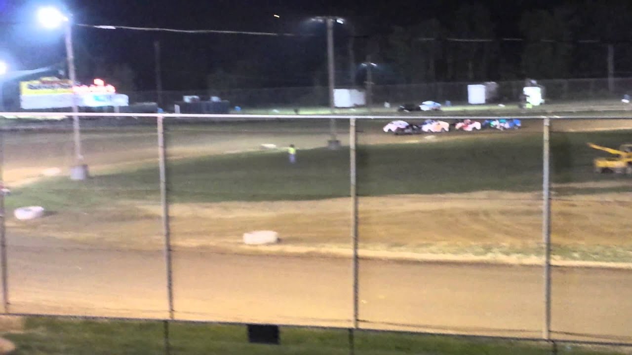 Delaware Mod Lite Racing Mod Lites Mercer Raceway 7/5/2014 - Entire Race - YouTube