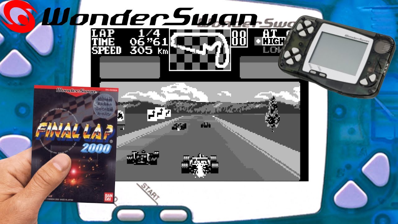 FINAL LAP 2000 WonderSwan [Tested and Working]