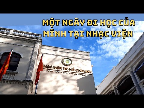 MỘT NGÀY ĐI HỌC CỦA MÌNH TẠI NHẠC VIỆN TPHCM || MAY DAILY LIFE ||