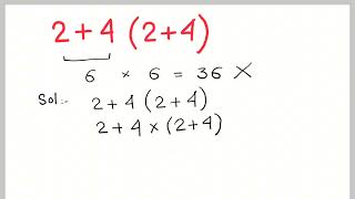 Viral math problem 8÷2(2+2) | Can you solve?