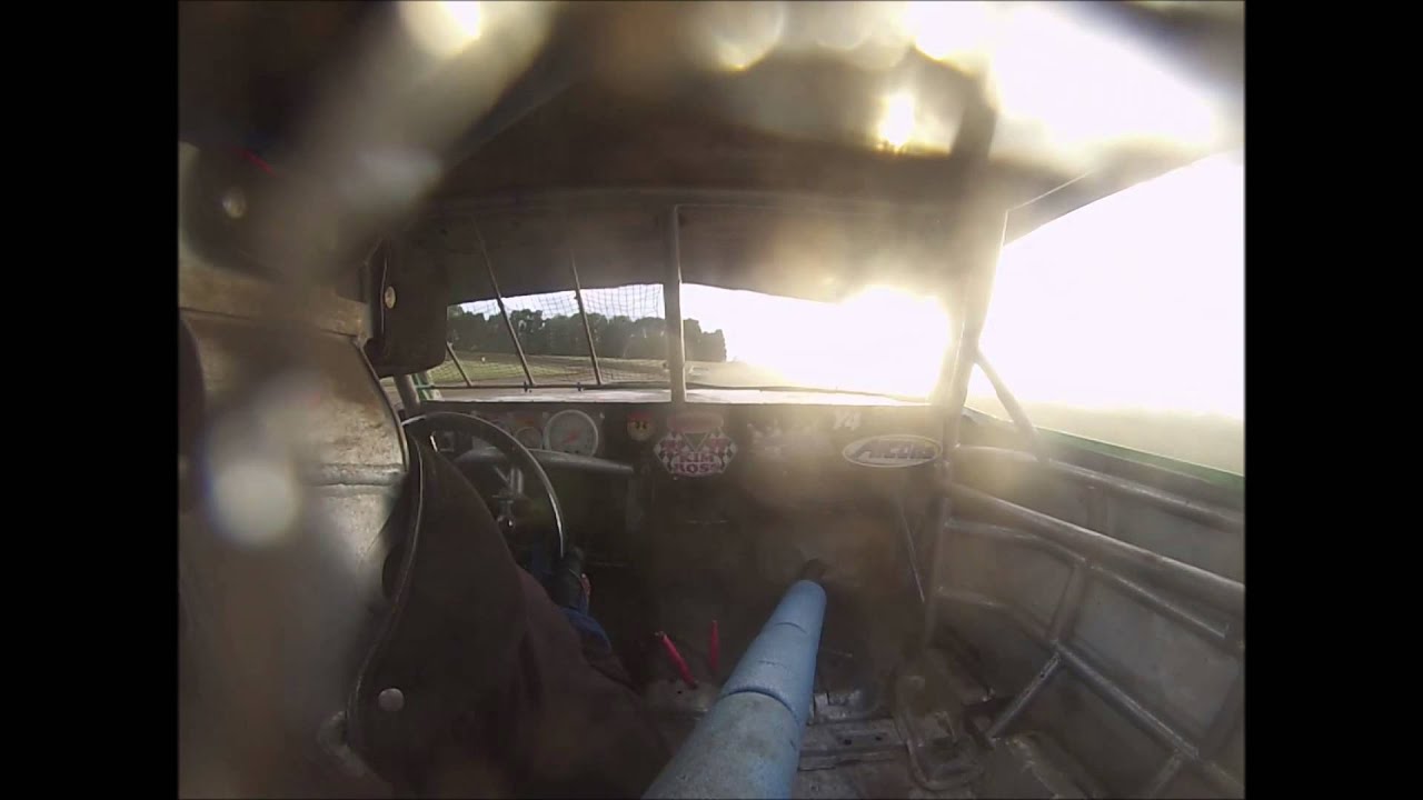 Logan Fitzpatrick Racing Logan Fitzpatrick Sioux Center 7-15-15 Hobby Stock Feature - YouTube