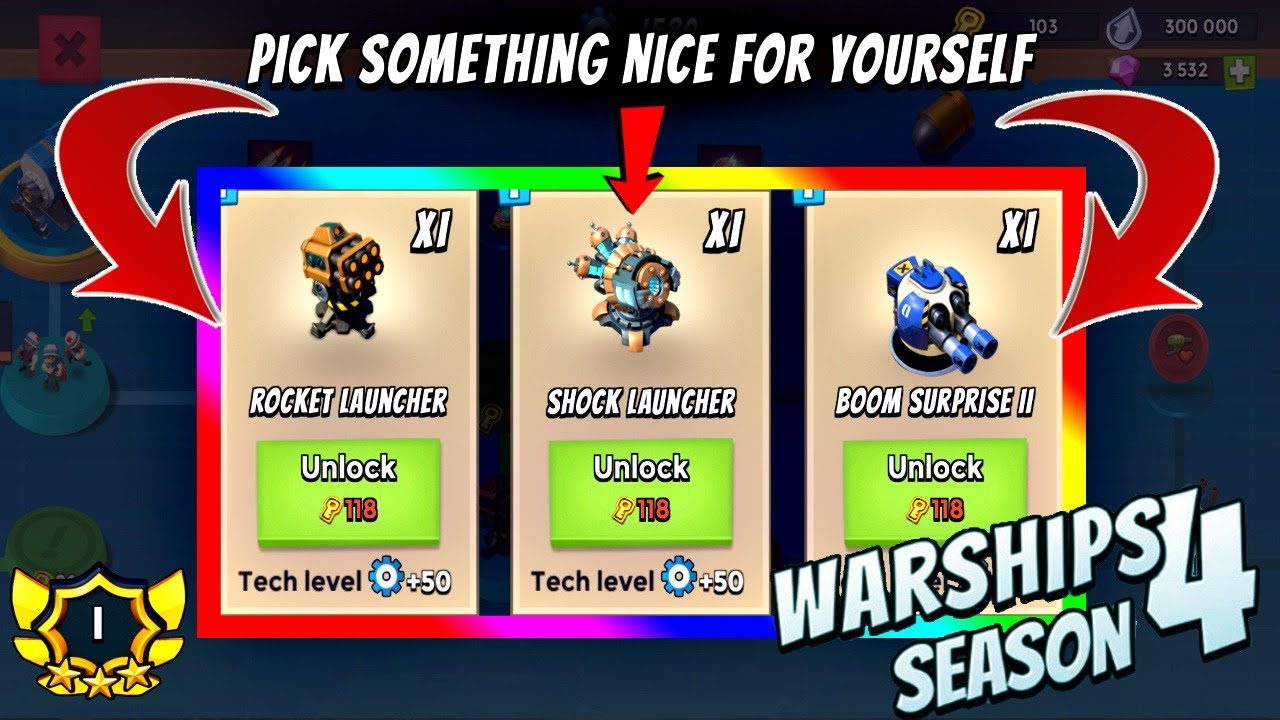 **UNLOCKING 3RD Shock Launcher OR 4TH Rocket Launcher** // 5 ER Game-Play // Warships