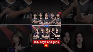 TEC boys and girls #viral #freefire #rhk #tec #gaming #topgame