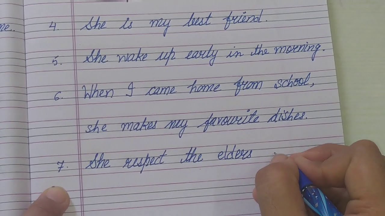 My Mother Essay in English for Class 3: 5/10 Lines, Short & Long Paragraph