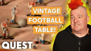 Ted Restores Vintage Mechanical Football Table | Salvage Hunters: The Restorers