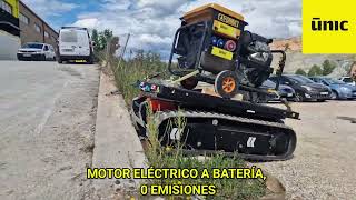 Plataforma de transporte con orugas 3000 kg