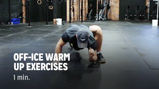 Off-Ice Warm Up Exercises
