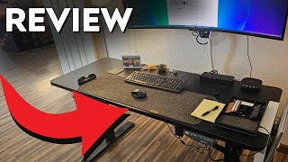 VIVO Electric 60 x 24 inch Standing Desk Workstation, Memory Controller Height Adjustment Standup Vivo Standing Desk Review