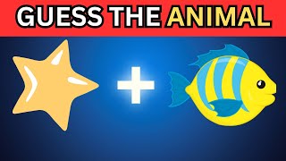 Guess The Animal By Emoji | Animal Emoji Quiz 🐍🦥