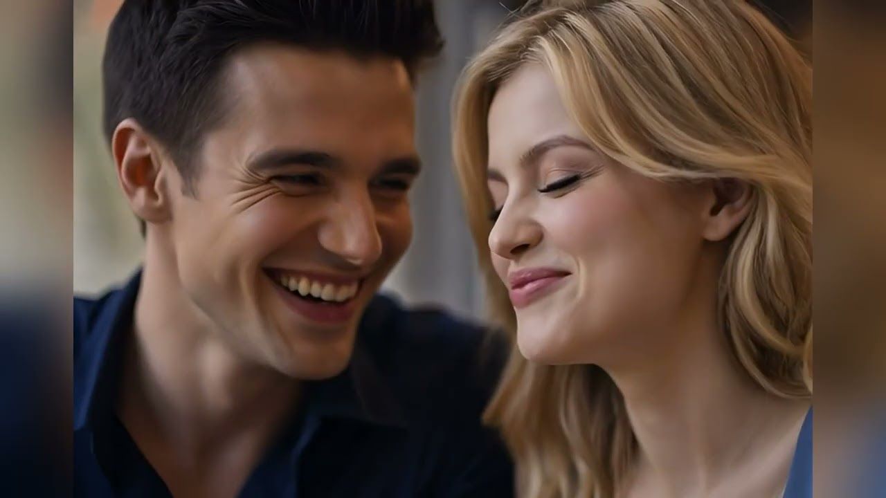 Блондинка с голубыми глазами