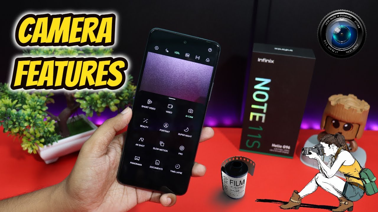 Infinix Note 11s Full Camera Features 📸