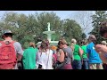 2019 Savannah St. Patrick's Day - Greening of the Fountain