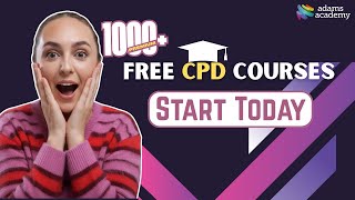 Start Learning for Free | CPD-Accredited Courses – Adams Academy