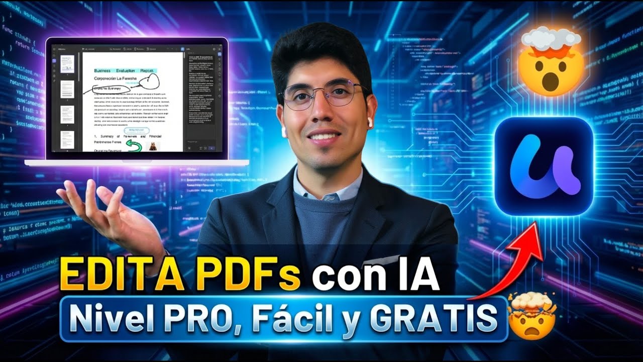 La mejor App para PDFs | UPDF nivel PRO, Fácil y GRATIS - YouTube