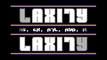 Laxity - Laxity Intro #77 (Logo Letter Ripple) | C64 Crack Intro