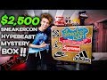 Unboxing a $2500 SNEAKERCON Mysterybox! (GRAIL FOUND)