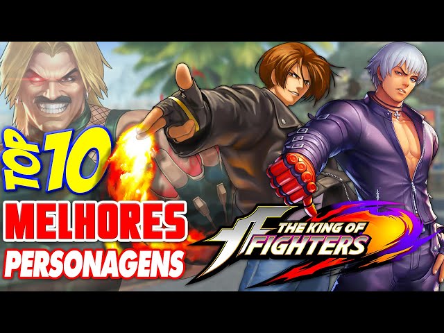 Top10 MELHORES Personagens de The King of Fighters 