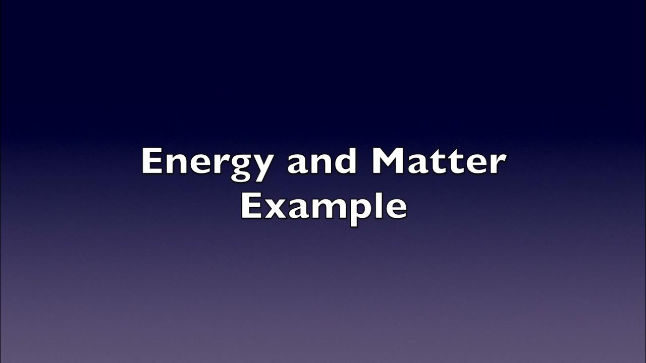 CHM1032L Unit 9 Energy and Matter Prelab Video - YouTube