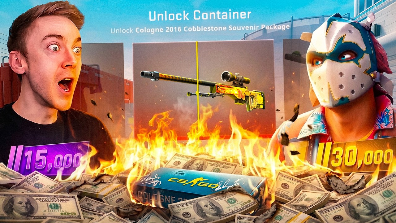 COBBLESTONE Souvenir Opening! (Sparkles vs 30,000)