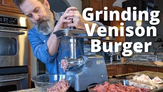 UNBOXING & REVIEW Cabela’s Deluxe Meat Grinder | HOW TO Make Venison Burger Start to Finish