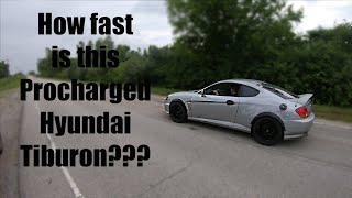 World's Fastest Procharged Hyundai Tiburon!!!!