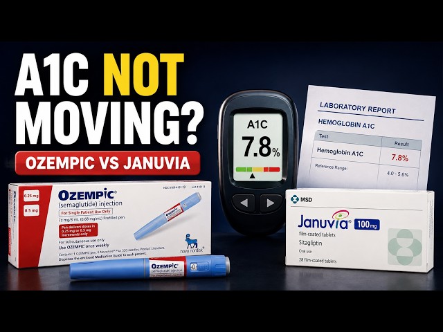 Ozempic vs Januvia for A1C: Which Lowers It More?