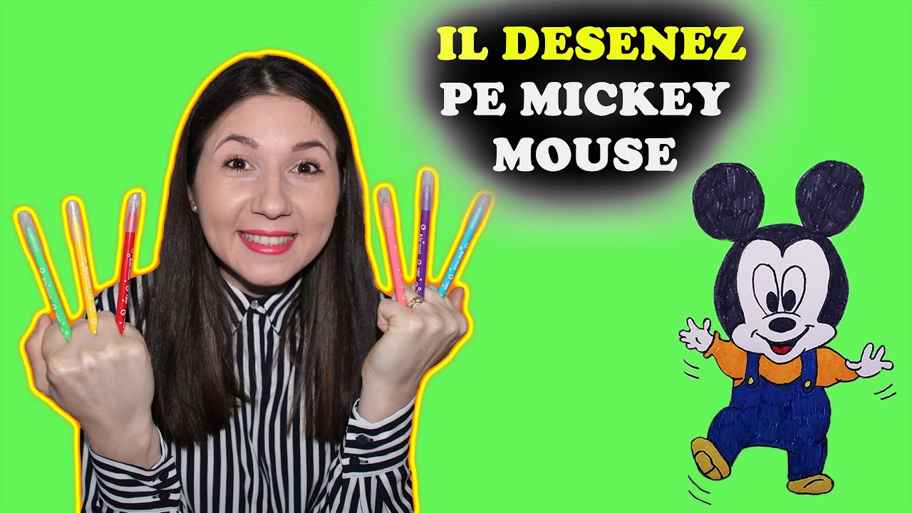 Cum sa il desenezi pe Mickey Mouse (2020) - YouTube
