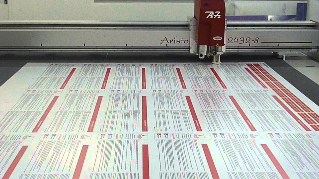 Machine Aristo - Polysign Rouen - YouTube