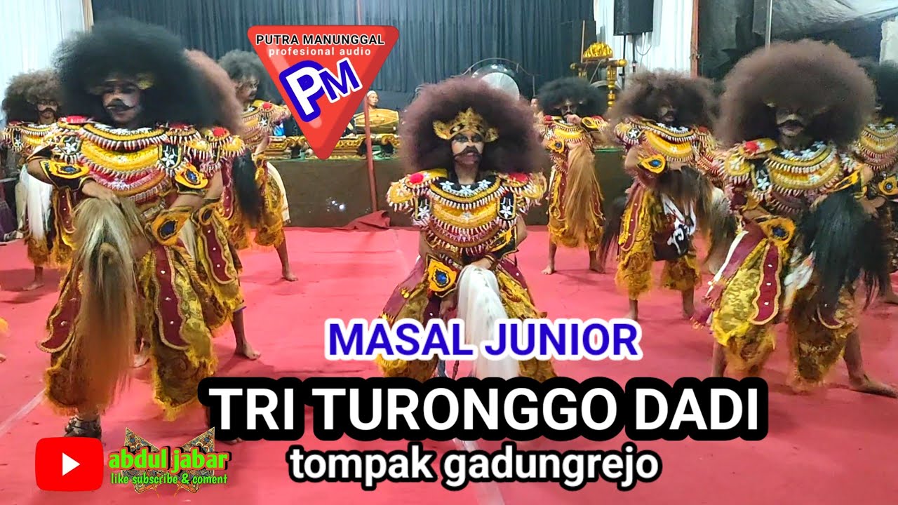 Jarankepang Masal Junior TRI TURONGGO DADI Kini Tampil Live DS Tompak Gandurejo