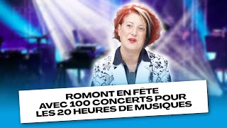 Romont celebrates with 100 concerts for the 20 Hours of Music