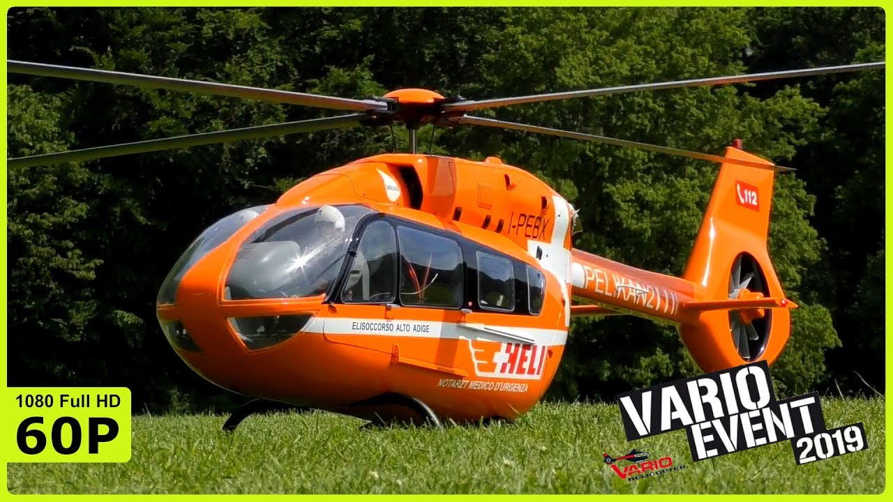 BEAUTIFUL VARIO TURBINE EUROCOPTER H145 PELIKAN FLIGHT DEMO - VARIO EVENT 2019