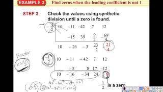 Algebra 2 Section 5-6 Find Rational Zeros--part 3