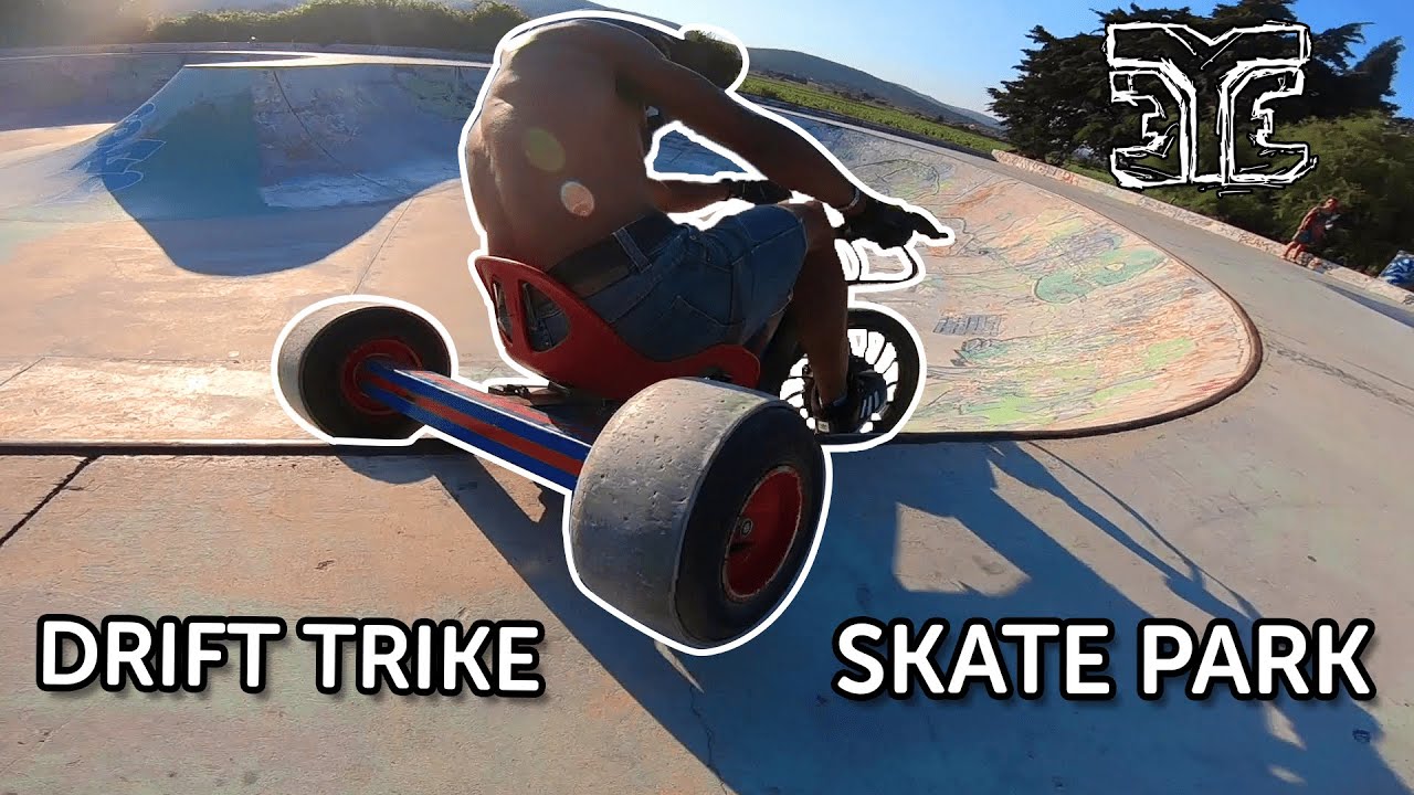Drift Trike au skatepark ? // 3EME TYPE 