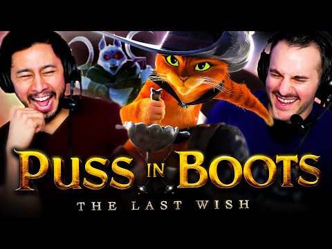 PUSS IN BOOTS: THE LAST WISH Movie Reaction! | First Time Watch | Antonio Banderas | Salma Hayek