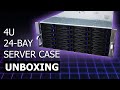 Unboxing a 4U 24-Bay Hot Swap Server Case (SC-4324)