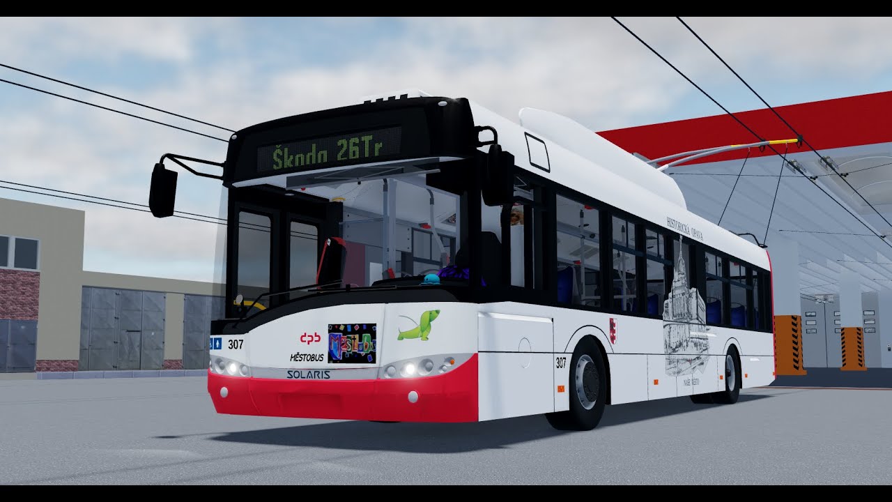 Řídím trolejbus??😮😮 (Dopravní podnik Breda)