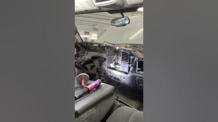 Dash removal time lapse - see full video in comments