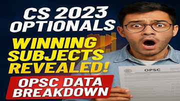 OCS 2023 OPTIONALS – WHO ACTUALLY TOPPED?-AAROHAN CLASSES-7684054656