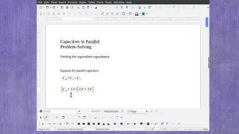 Parallel capacitor: examples of equivalent capacitance calculations