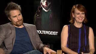 Poltergeist 2015 Trailer & Cast Interview: Sam Rockwell, Rosemarie DeWitt, Director Gil Kenan