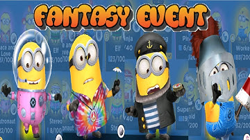 Minion Rush Fantasy Event Mission 1 - 4  fullscreen gameplay walkthrough - iOs & android