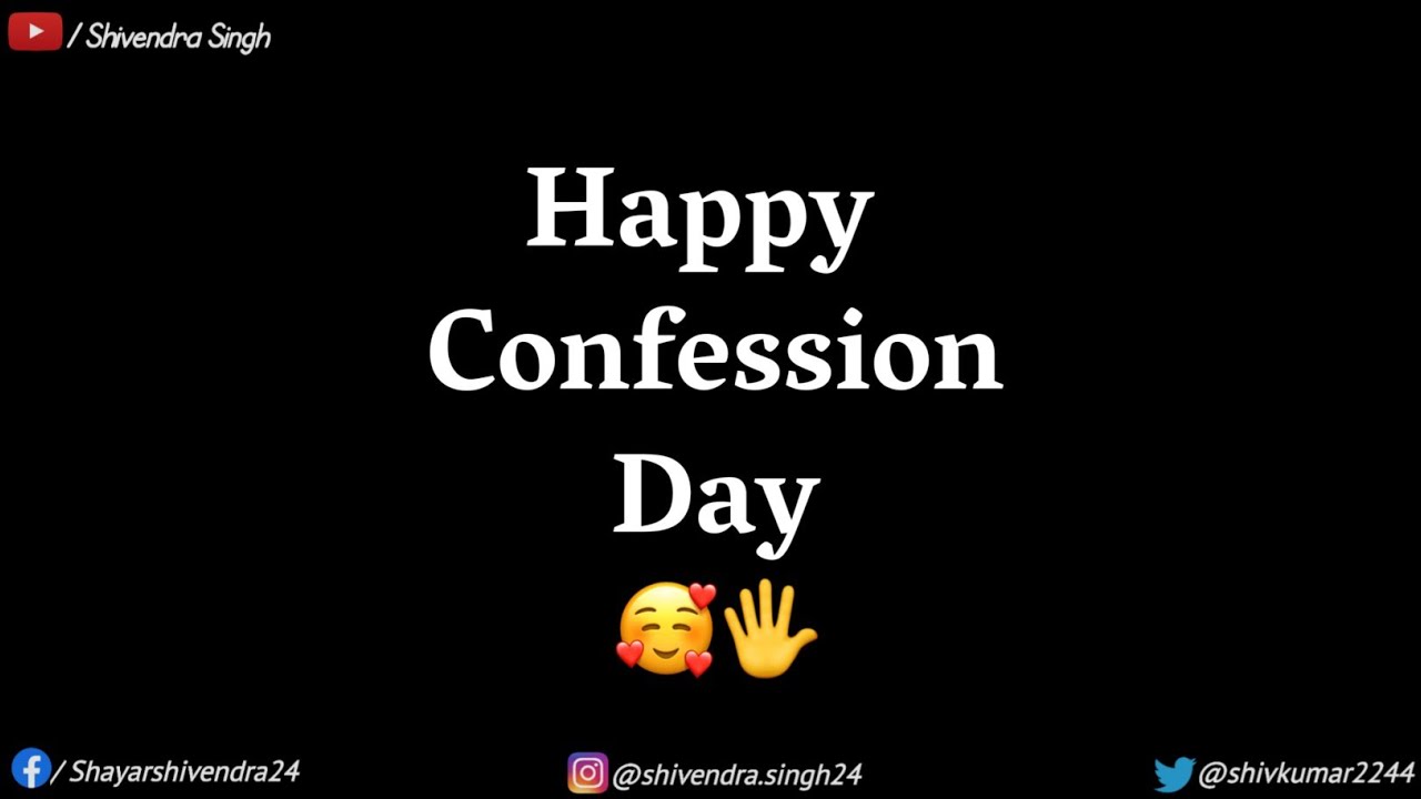 Confession Day Shayari | Happy Confession Day Shayari Status | Confession Day Shayari Status 2022