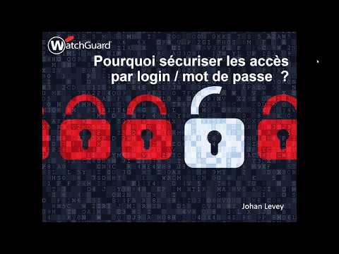 Pourquoi sécuriser les accès par Login / Mot de passe ?