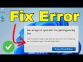 Fix “ms-gaming-overlay” Popup Error in Windows 11