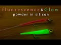 蓄光パウダーと変な粉をシリコーン に混ぜてスメルトを作る【翻訳付き】