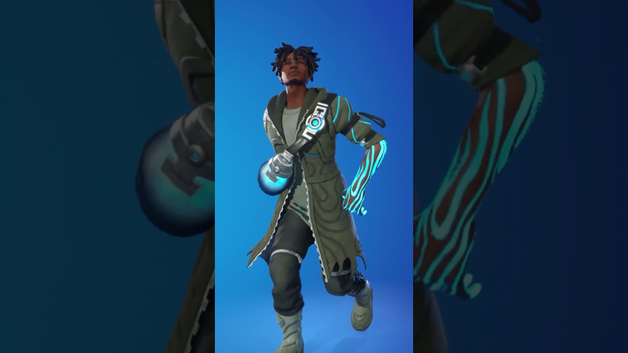 Trace (Epic) Outfit /Dance Moves (Common) Emote - Fortnite 